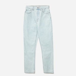 Everlane 90’s Cheeky Jean Distressed Pale Blue